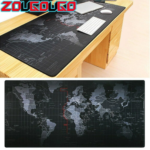 New Extended Gaming Mouse Pad Large Size Desk Keyboard Mat 800mm X 300mm