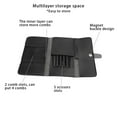 thumbnail image 4 of Scissors Storage Bag, Scissors Handbag, Hairstylist Comb Pouch, Multi Functional Scissors Hair Comb Handbag Clips Hairdressing Tool Storage Bag Black, 4 of 8