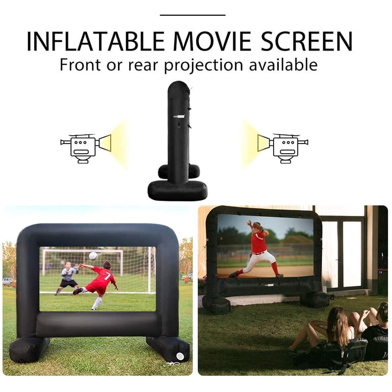 17 Feet Inflatable Movie Screen Outdoor Blow Up Projector Screen - 17ft