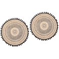 thumbnail image 3 of OUSITAID 2 pcs  Creative Placemat Household Decorative Teacup Mat Anti-scalding Pad, 3 of 6