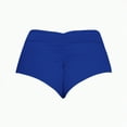 thumbnail image 7 of Kedxroy Women's Cross High Waisted Bikini Bottoms Full Coverage Swimsuit Bottoms(Blue,M), 7 of 7