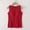 Red, variant on ZZwxWA Tank Top for Womens Sleeveless Cami Tops with Built in Bras Shelf Bra Padded Shirt 2025 Casual Tanks Loose Fit Camis