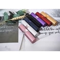 thumbnail image 6 of 8ml Portable Mini Perfume Atomizer(4 PCS)，Refillable Empty Small Spray Bottle for Travel, Twist Type Pocket Cologne Sprayer (Matte Black, Pink, Blue, Silver), 6 of 6