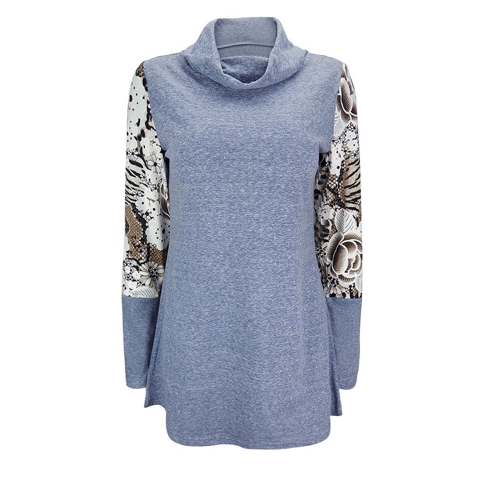 turtleneck tunic tops