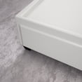 thumbnail image 6 of Boyd Sleep Parma Upholstered Faux Leather Platform Storage Bed, Full, White, 6 of 11