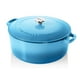 thumbnail image 1 of Cazuela Cuisinart Chef's Classic de hierro fundido esmaltado, 7 litros, azul, 1 of 2