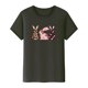 thumbnail image 4 of Mujeres Manga Corta de Verano Tops Pascua Impresa Cuello Redondo, Blusa de Moda Casual para la Primavera, 4 of 5