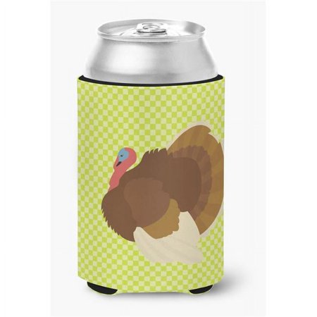 

French Turkey Dindon Green Can or Bottle Hugger - Green