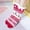 Red3#, variant on Caywon Unisex Autumn Winter Wool Fleece Cotton Floor Non Slip Socks Comfortable Breathable Knitted Mid Calf Socks Soft Fabric Suitable for Indoor Use