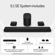 VIZIO 5.1 Soundbar SE with Dolby Atmos and DTS:X (SV510X-0806)