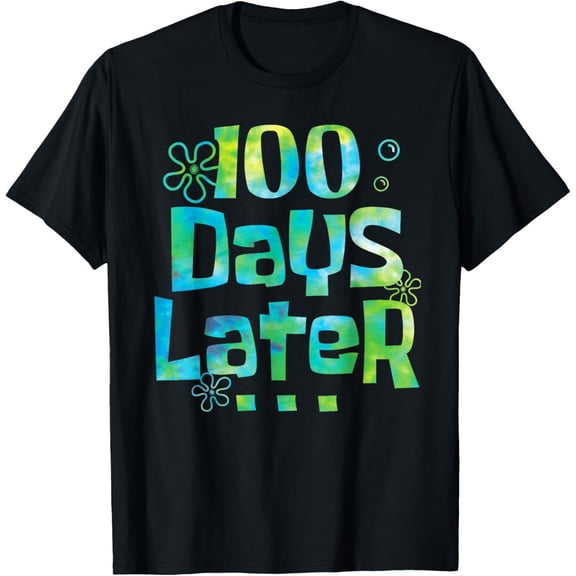 One Hundred Days Later 100th day of school teacher or pupil Adult T-shirt