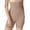 Khaki, variant on High Waist Strong Compression Tummy Control Shapewear Shorts, Diamond Texture Lifting Mid Thigh Shaper, 1 Piece, M-L-XL-XXL Plus Size Friendly