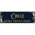 thumbnail image 1 of CRUZ Home Sweet Home Victorian Look Gift 6x18 Metal Sign 206180046028, 1 of 1