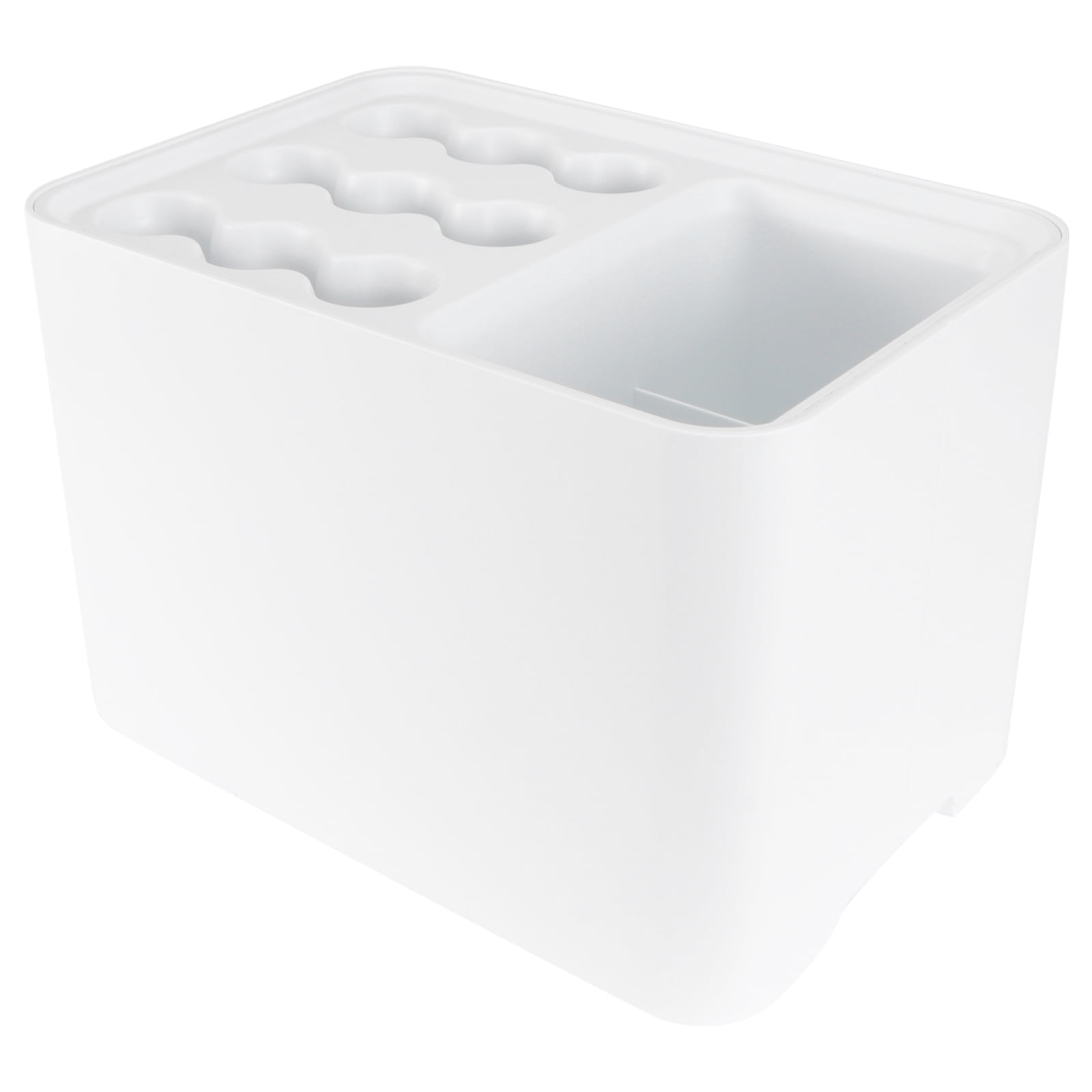 OFFIGAM White Umbrella Holder Rack Easy to Install Nordic Style Storage Organizer for Home Entryway and Office