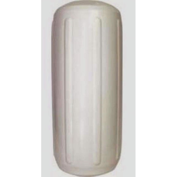 Dockmate Hole-Through-The-Middle Fender, 10" X 26" White