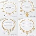 thumbnail image 5 of Lerpwige Stylish Coastal Necklace With Pearls And Shells Zinc Alloy Summer Jewelry, 5 of 10