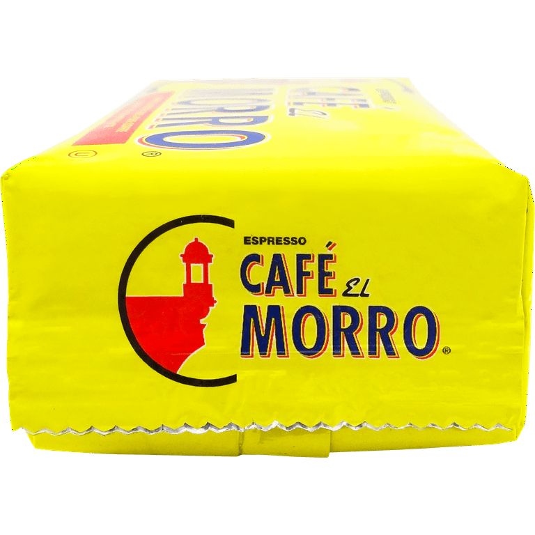 Cafe El Morro Espresso Blend, Dark Roast Ground Coffee, Naturally