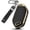 Gold/Black, variant on Key Fob Cover Compatible with Kia Telluride Sorento K4 K5 GT-LINE 2023-2026 5 Button Leather TPU Full Protection Keychain Case Holder Protector,Gold/Black