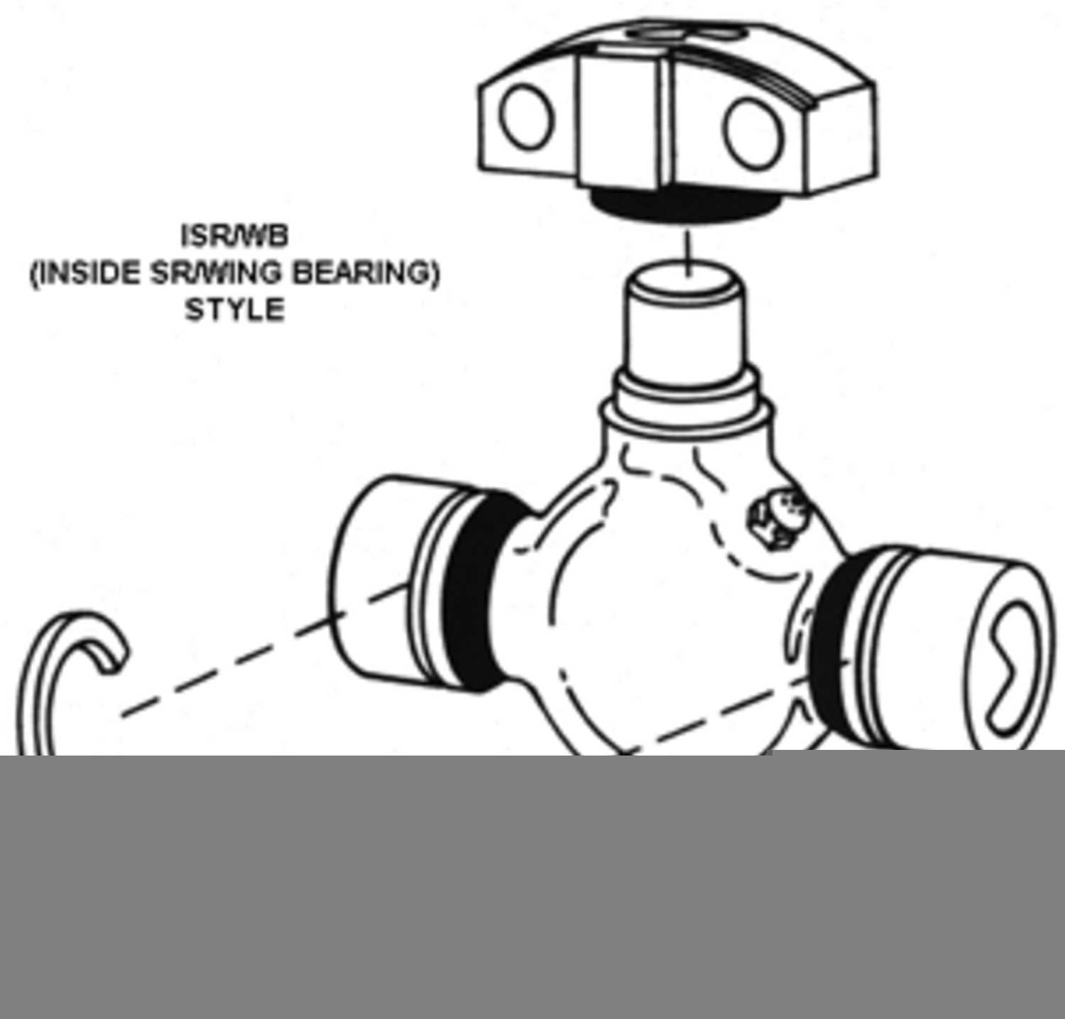Spicer 5-2031X Universal Joint, Greaseable