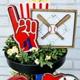 thumbnail image 3 of Baseball Tiered Tray Set Football Party Perfect Addition to Room Plaques Signs Clearance, 3 of 6
