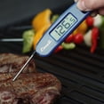 thumbnail image 2 of Escali Compact Portable Meat Candy Folding Digital Thermometer, Backlit Display Easy to Storage with Magnet, Blue, 2 of 4