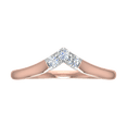 thumbnail image 3 of 0.15 Carat Diamond Wedding Anniversary Ring in 14K Rose Gold(Ring Size 10) (SI1-SI2 Clarity), 3 of 4