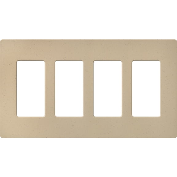 Satin Colors 4 Socket Faceplate