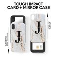 thumbnail image 4 of Personalised Cracked Marble Name Initials iPhone 12 Case, iPhone 12 Pro Max, 4 of 4