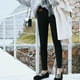 thumbnail image 5 of Leggings térmicos de invierno para mujer, con forro polar grueso y cintura alta aXXXL, 5 of 9