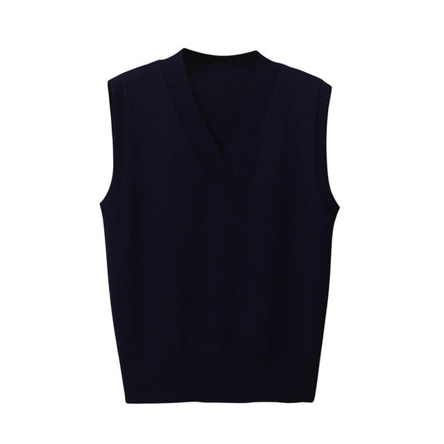 Nouveau Gilet Tricoté à Col en V pour Femmes, Mode Automne et Hiver, Chaud, avec Poignets Superposés