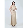 thumbnail image 5 of Maxi vestido con detalle metalico Roman Fashion /Juvenil, 11038 (Beige) beige EG, 5 of 5