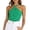 Green, variant on Women's Fashion Casual Solid Color Vest with Adjustable Thread Strap for Everyday Comfort and Styling