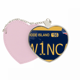 thumbnail image 1 of Número de matrícula Usa American Auto Bolsa de viaje Mirror maquillaje corazón rosa, 1 of 4
