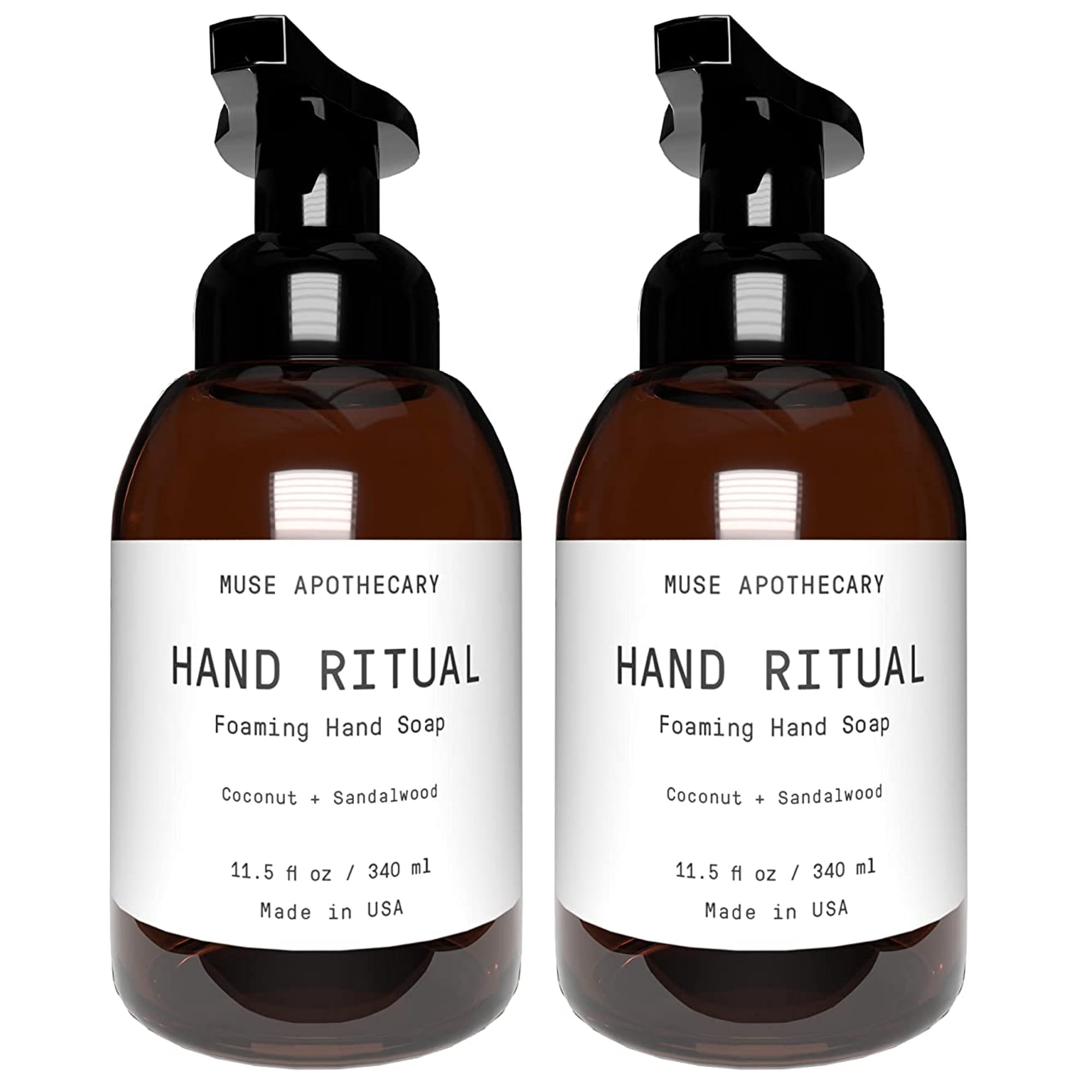 Muse Apothecary Hand Ritual Luxury Aromatherapy Liquid Hand Soap with  Coconut & Sandalwood Oil, 16 Oz 3-Pack