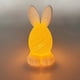 thumbnail image 3 of Adorno de Conejo de Pascua con Impresión 3D, Candelabro de Yeso para Decoración de Escritorio, Figuras de Huevos de Conejo Cortados en, 3 of 5