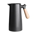 thumbnail image 2 of Jarra de de doble pared, termo aislado al vacío, retención las 24 tiempo tiempo de tiempo de tiempo de con tapa, de , botella calentadora de agua de 1 l Negro perfecl hervidor de aislamiento térmico, 2 of 8