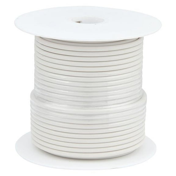 100 ft. 14 AWG White Primary Wire