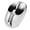 white, variant on Krocisen M60 Rechargeable Wireless Mouse, Bluetooth 2.4G & Wired 3-Mode Mouse with Adjustable DPI, Transparent Shell for Laptop, PC, Mac, iPad(Black)