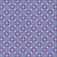 thumbnail image 1 of Ahgly Company Indoor Square Patterned Denim Blue Area Rugs, 7' Square, 1 of 6