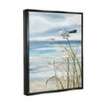 thumbnail image 4 of Stupell Industries Bird & Abstract Beach Animals & Insects Painting Black Floater Framed Canvas Art Print Wall Art, 17 x 21, 4 of 10