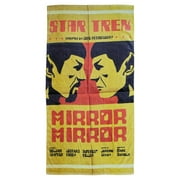 Star Trek Spock Mirror Mirror 60"x30" Beach Towel