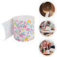 thumbnail image 3 of 2 Rolls of Colorful Printed Roll Paper Toilet Paper Exquisite Handkerchief Paper, 3 of 3