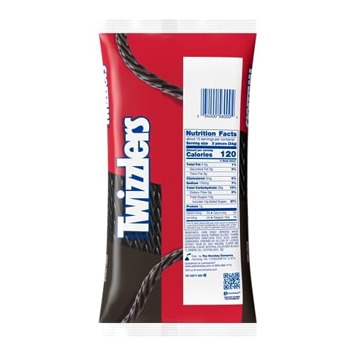 Twizzlers Black Licorice Twists