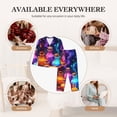 thumbnail image 7 of Vsdgher Colorful Potion Bottles Magic Pajamas Set Long Sleeve Sleepwear Womens Button Down Nightwear Pj Sets-Small, 7 of 7