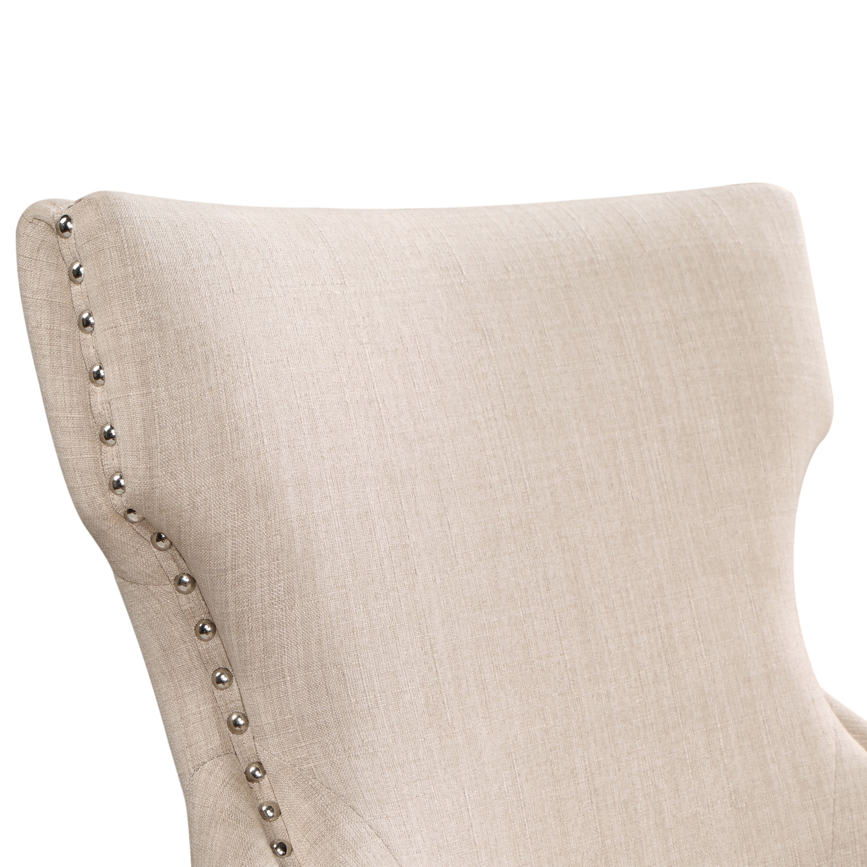 Furniture of America Taryn Upholstered Wood Ivory Side Chairs (Set of 2)