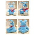 thumbnail image 2 of Hide-and-seek Cartoon Rabbit Shape Stuffed Toy Interactive Toy for Toddlers, 2 of 18