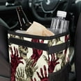thumbnail image 6 of Halloween Foldable Mini Trash Can Car Trash Can with Lid Leak-Proof Hanging Storage Bag for Car, 6 of 6