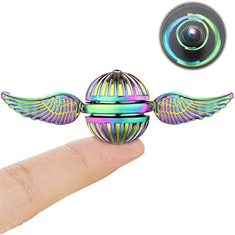 Spinner Fidget Gold Snitch Harry Potter Hand Toy Metal Design Wings 