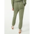 thumbnail image 4 of Free Assembly Women's Classic Cotton Blend Sweatpants, 4 of 5