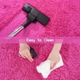 thumbnail image 4 of SARAG Ultra Soft Fluffy Bedroom Rugs Kids Room Carpet Modern Shaggy Area Rugs Home Decor 2.6' X 5.3', Hot Pink, 4 of 9